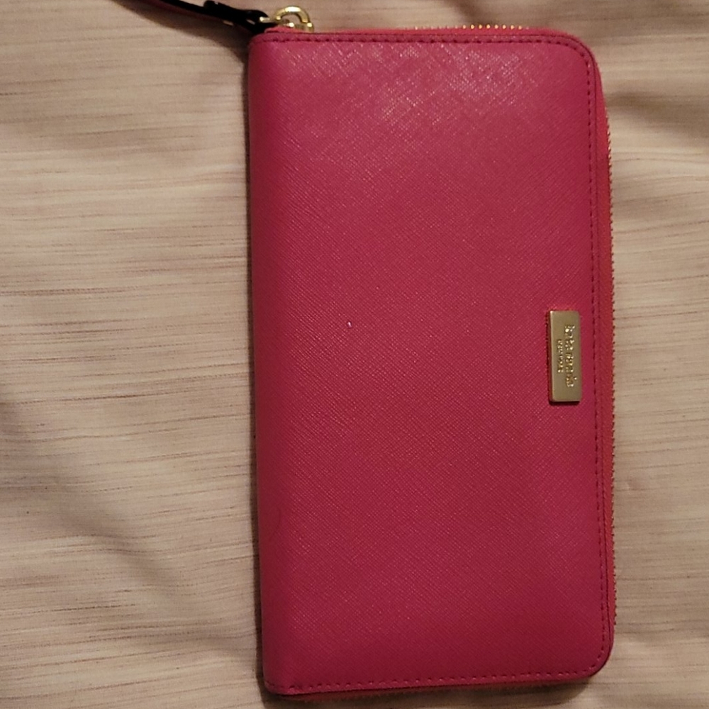 Pink Kate Spade wallet